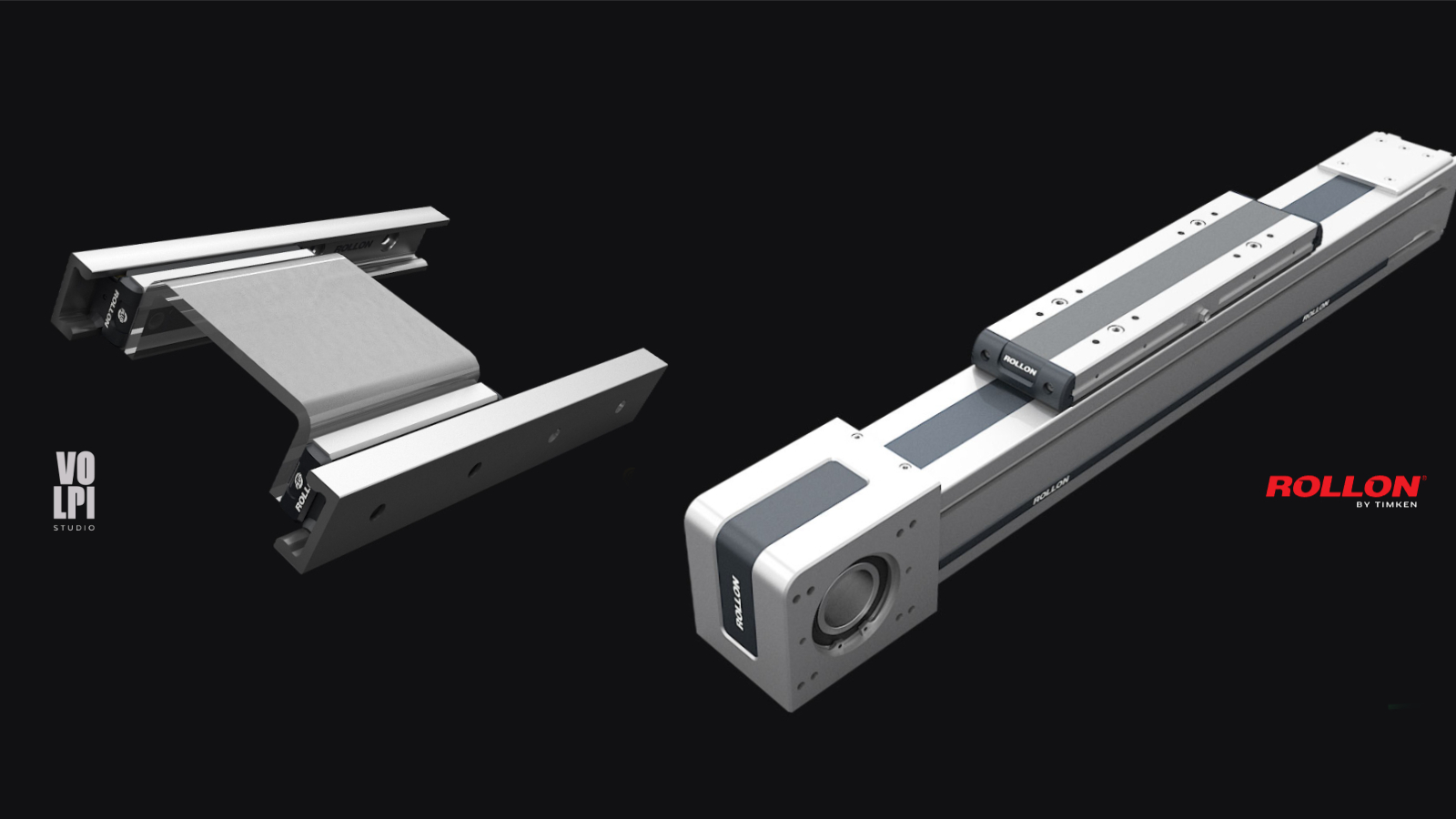 Realized Industrial Design Project: Rollon Plus Series Guides and Actuators